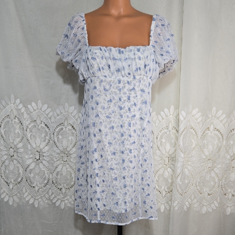 Free People Lace Flower Dress Size Large